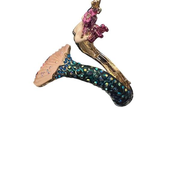 Betsy Johnson NWT mermaid cuff bracelet - Picture 3 of 8